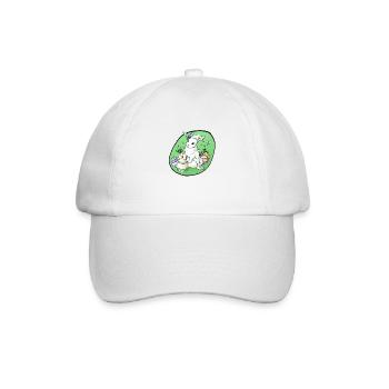 Easter Bunny - Baseball Cap - white/white - Front