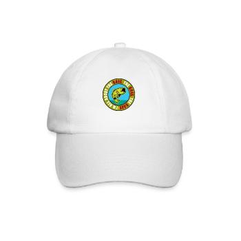 Fishing - I'm all about the Bass - Baseball Cap - white/white - Front