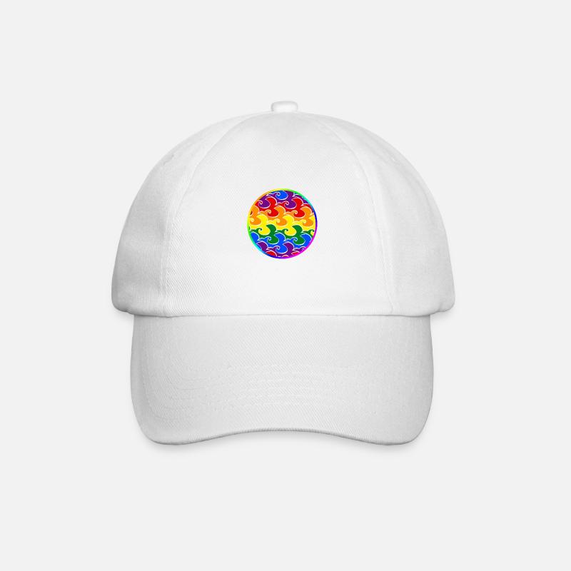 Birds flight LGBT - Casquette classique - blanc/blanc