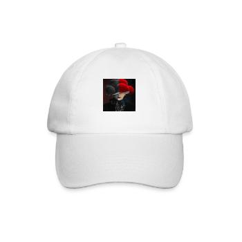Bollenhut Lady Black - Red - Baseball Cap - white/white - Front