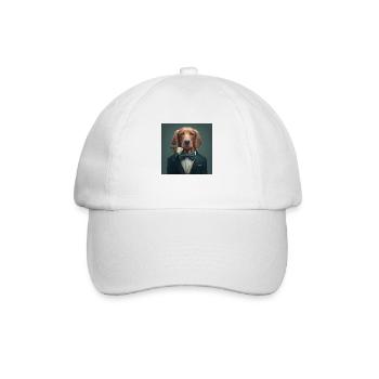 I'm not single, I have a dog - Baseballkappe - Weiß/Weiß - Vorne