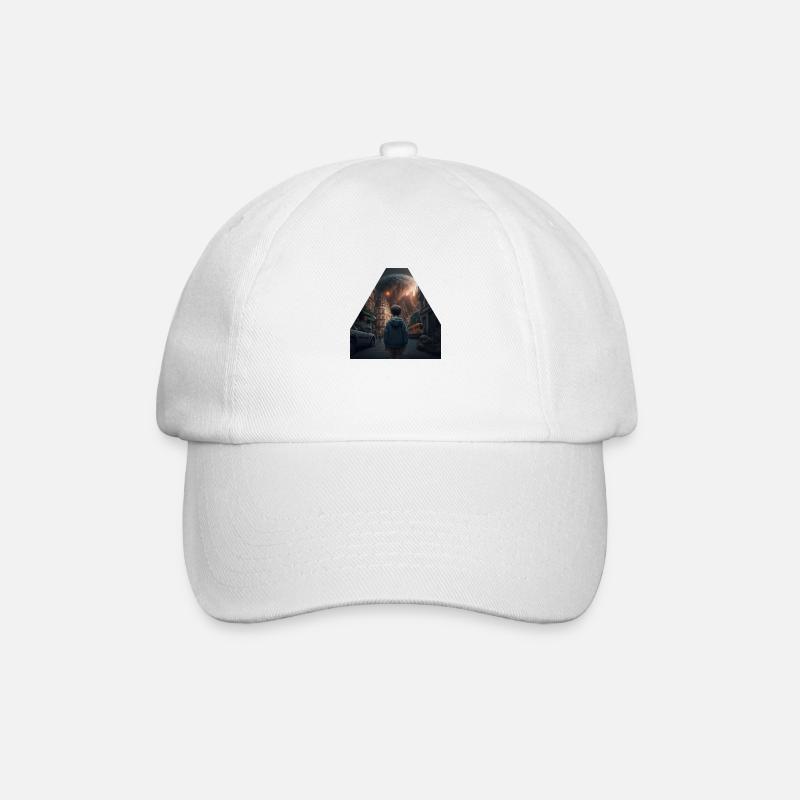 Atterrissage extraterrestre - Casquette classique - blanc/blanc