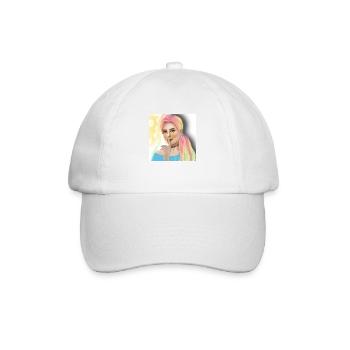 Rainbowgirl - Baseball Cap - white/white - Front
