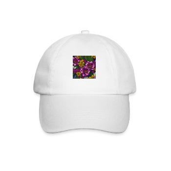 Amazing Flowers - Baseball Cap - white/white - Front