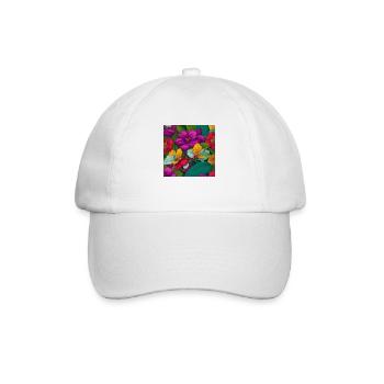 Amazing Flowers - Baseball Cap - white/white - Front