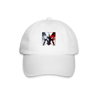 Das Gute mit dem Schlechten nehmen - Baseballkappe - Weiß/Weiß - Vorne