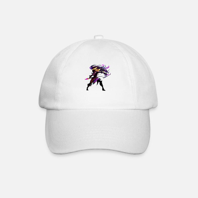Warrior woman - Baseball Cap - white/white