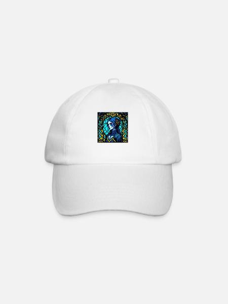 Fille gothique - Casquette classique - blanc/blanc