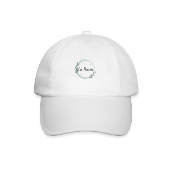 La mariée floral - Casquette classique - blanc/blanc - Devant