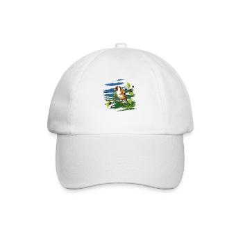 Oiseau coloré - Casquette classique - blanc/blanc - Devant