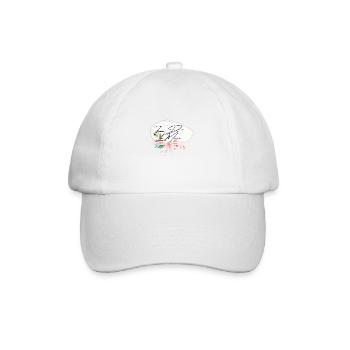 Team de la mariée floral - Casquette classique - blanc/blanc - Devant