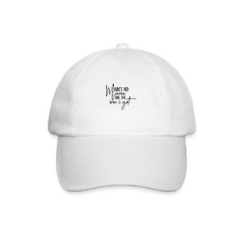 Il n’y a pas de maman comme celle que j’ai eue - Casquette classique - blanc/blanc - Devant