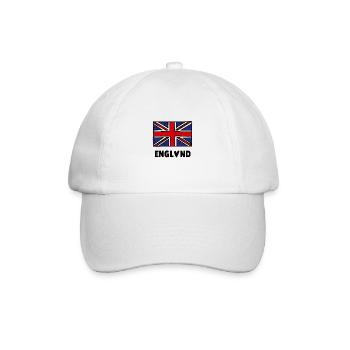 Love England (United Kingdom) - Baseball Cap - white/white - Front