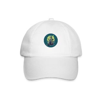 Dead Rider - The biker zombie - Baseball Cap - white/white - Front