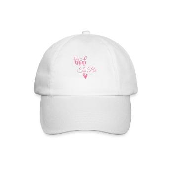 Bride to be - Baseball Cap - white/white - Front