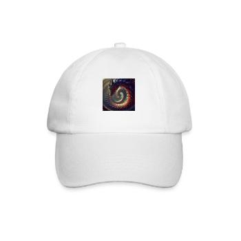 The Infinity Dragon - Baseball Cap - white/white - Front