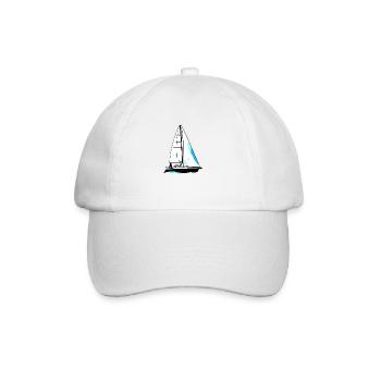Voilier Sailor Voilier Voilier Voile - Casquette classique - blanc/blanc - Devant