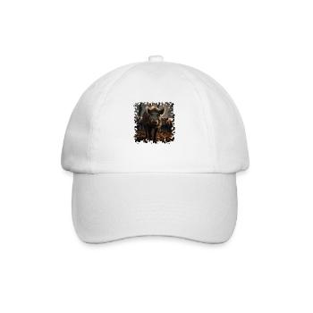 Wild boars are very adaptable - Baseball Cap - white/white - Front