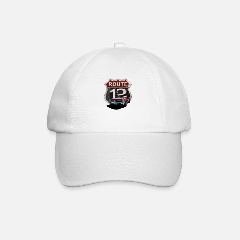 Ligne 13 - Casquette classique - blanc/blanc