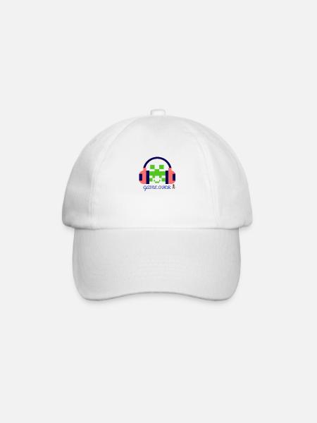 game over - Casquette classique - blanc/blanc
