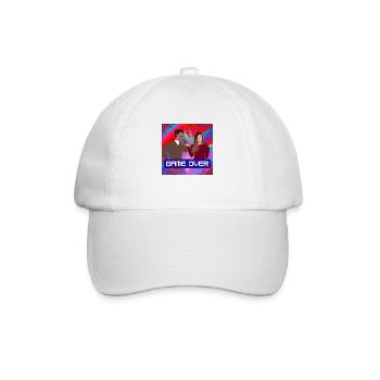 Game over - Baseball Cap - white/white - Front