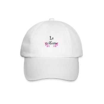 La mariée - Casquette classique - blanc/blanc - Devant