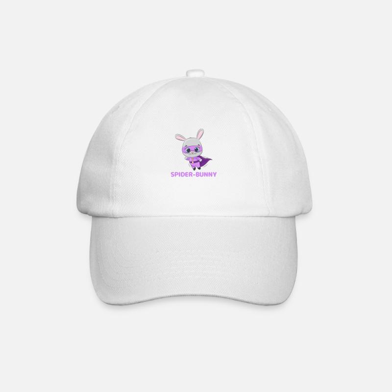 SPIDER-BUNNY - Baseball Cap - white/white