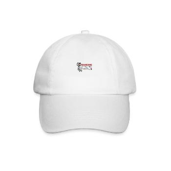 Halloween Dancing King Skeleton Dance Gift Idea - Baseball Cap - white/white - Front