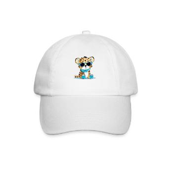 Malo le léopard - Casquette classique - blanc/blanc - Devant