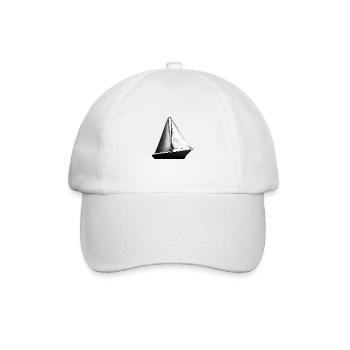 Sailing, Sailing, Sailboat, Sailor, Sailing Ship - Baseball Cap - white/white - Front