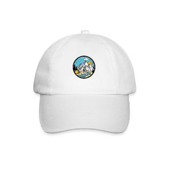 Triathlon Natation Bike Run Marathon - Casquette classique - blanc/blanc - Devant