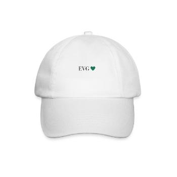 EVG vert - Casquette classique - blanc/blanc - Devant