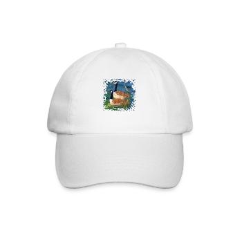 Oiseaux - Casquette classique - blanc/blanc - Devant