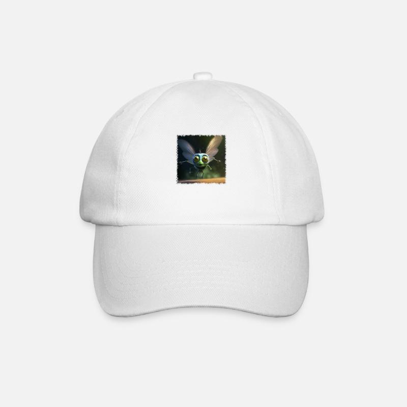Funny Bow Tie - Baseball Cap - white/white