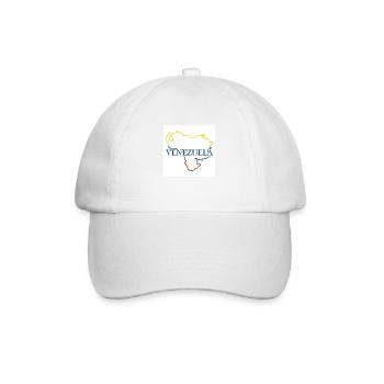 Carte du Venezuela - Casquette classique - blanc/blanc - Devant