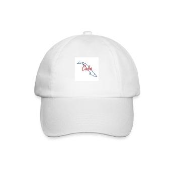 Carte de Cuba - Casquette classique - blanc/blanc - Devant