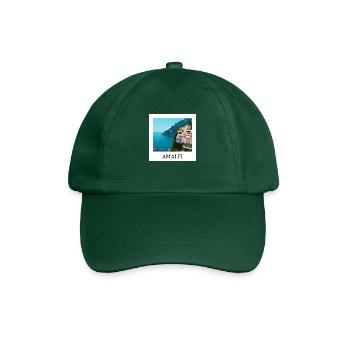 Côte amalfitaine italienne - Casquette classique - vert bouteille - Devant