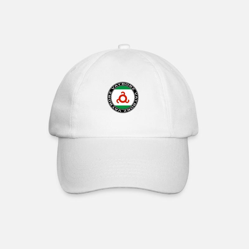 Ingushetia Vayborz - Baseballkappe - Weiß/Weiß