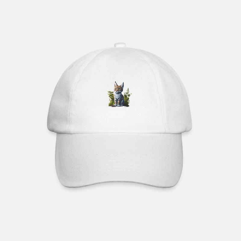 Petit lynx - Casquette classique - blanc/blanc