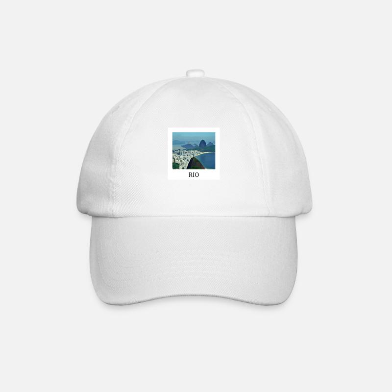Rio de Janeiro - Casquette classique - blanc/blanc
