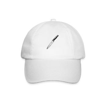 Knife Cutler Knife Lover - Baseball Cap - white/white - Front