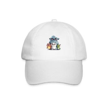 Les streums n°1 - Casquette classique - blanc/blanc - Devant