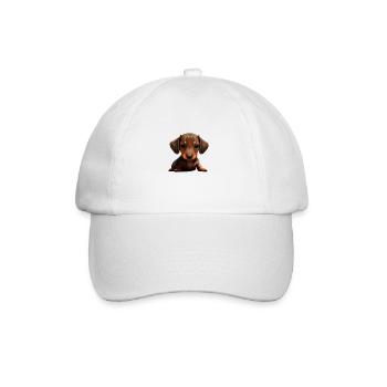 Dog owners Dogs Dachshund Dog Dachshund puppy - Baseball Cap - white/white - Front