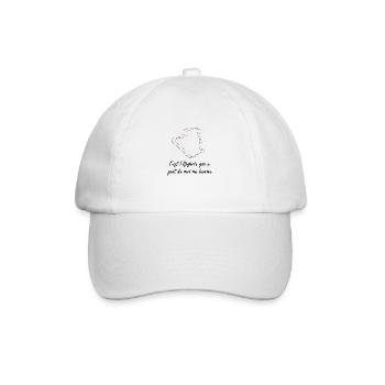 C est l Algérie qui a fait de moi un homme - Casquette classique - blanc/blanc - Devant