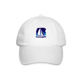 voilier voilier voilier voilier voilier voilier - Casquette classique - blanc/blanc - Devant