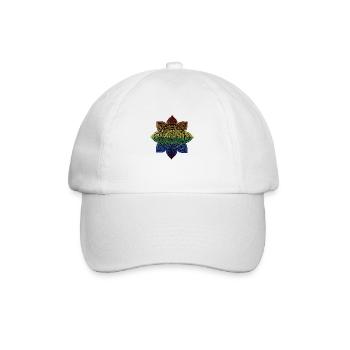 Mandala - Baseball Cap - white/white - Front