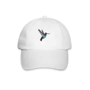 Vogel - Baseballkappe - Weiß/Weiß - Vorne