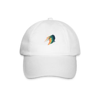 Retro-Speerwurf - Baseballkappe - Weiß/Weiß - Vorne