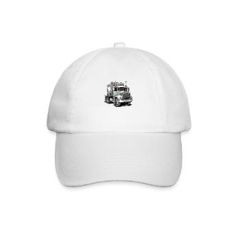 Camion HeavyHauler - Casquette classique - blanc/blanc - Devant