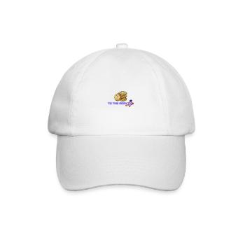 Bitcoin à la lune - Casquette classique - blanc/blanc - Devant
